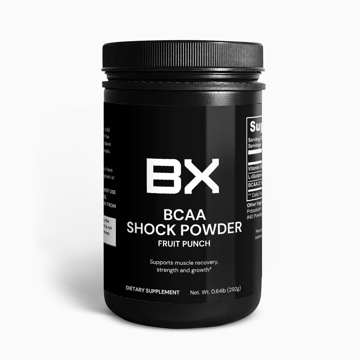 BCAA Shock Powder (Fruit Punch) - BoostRX