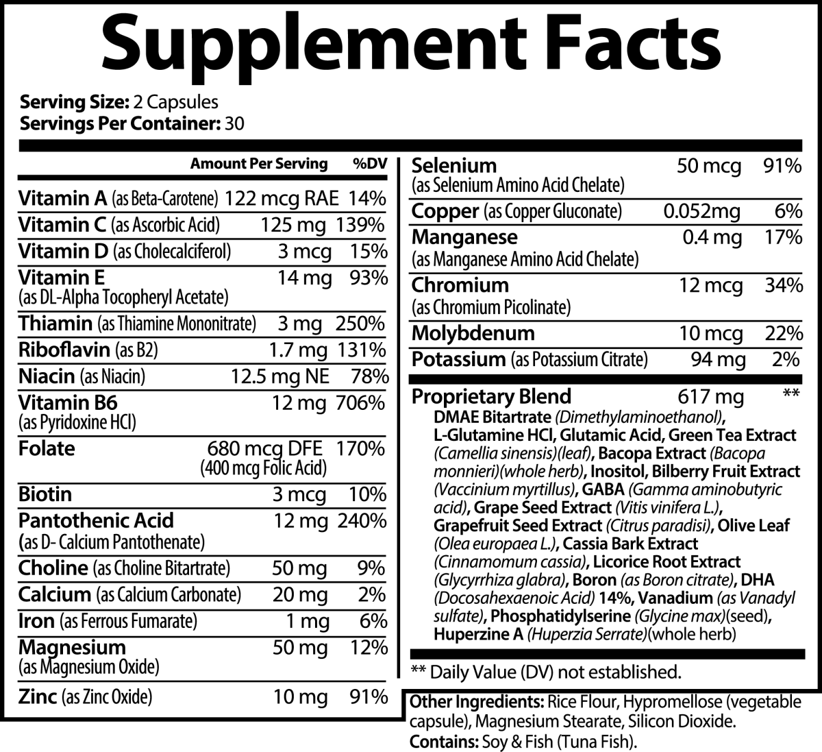 Brain & Focus Formula - BoostRX