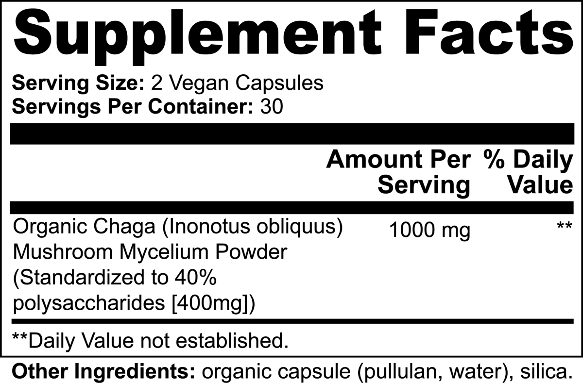 Chaga Mushroom - BoostRX