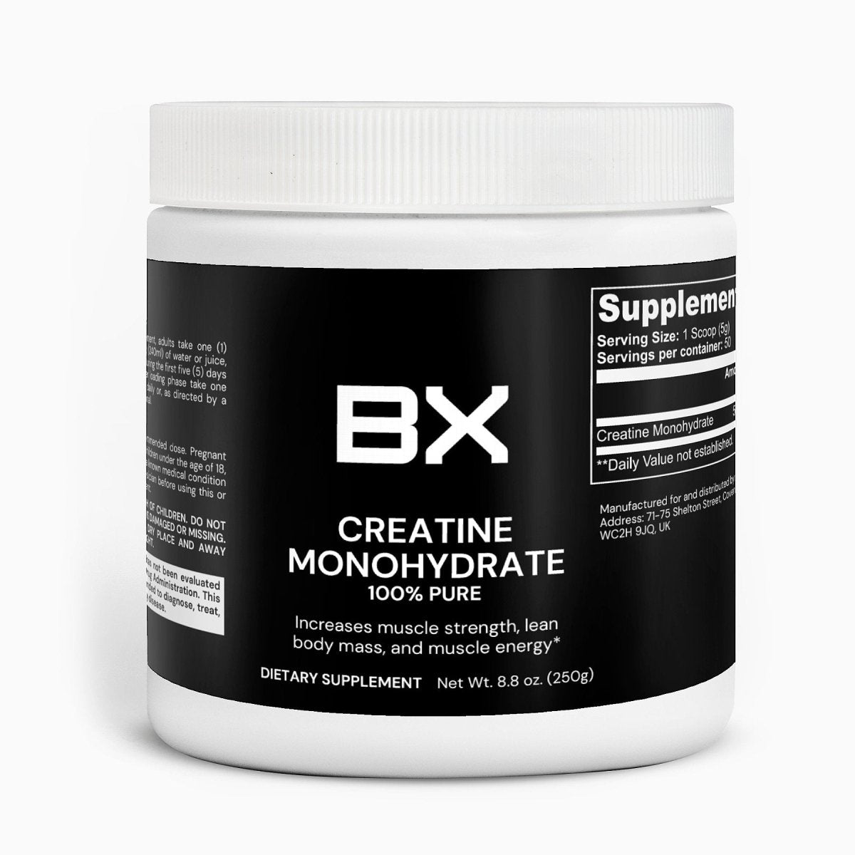 Creatine Monohydrate - BoostRX