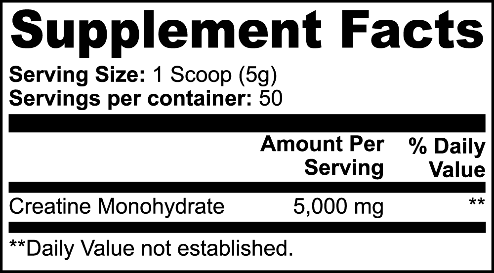 Creatine Monohydrate - BoostRX