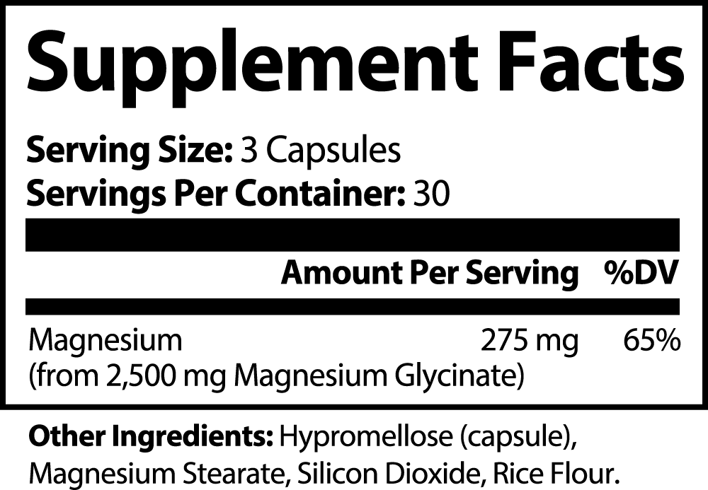 Magnesium Glycinate - BoostRX