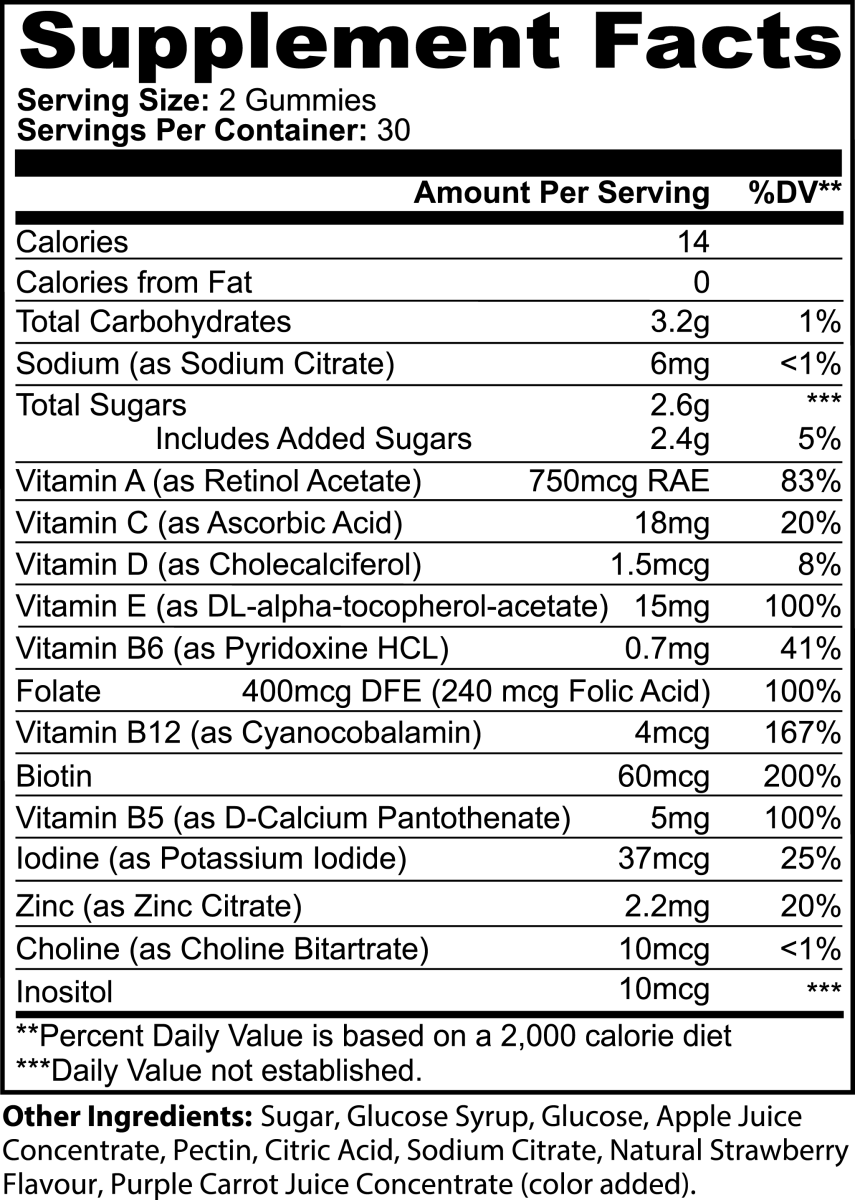 Multivitamin Bear Gummies (Adult) - BoostRX