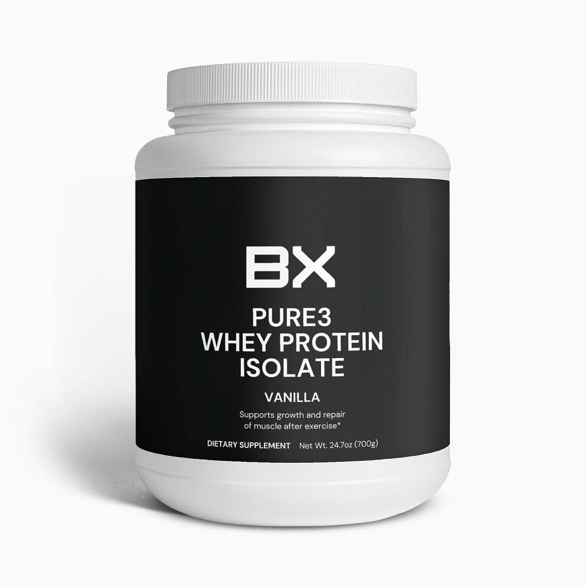 Pure3 Whey Protein Isolate (Vanilla) - BoostRX