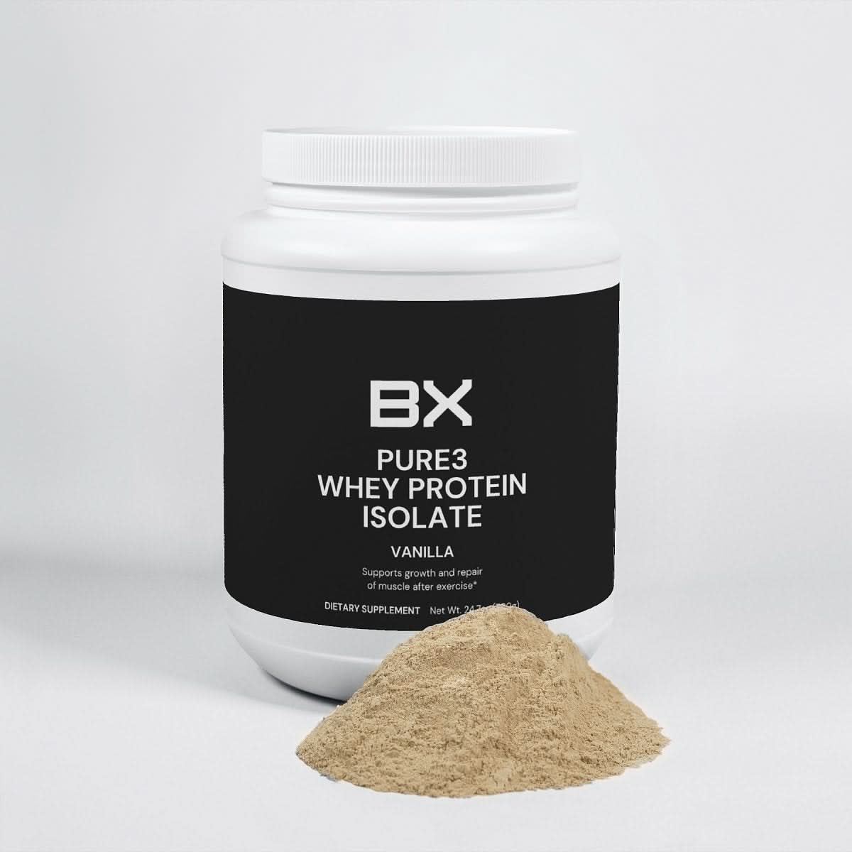 Pure3 Whey Protein Isolate (Vanilla) - BoostRX