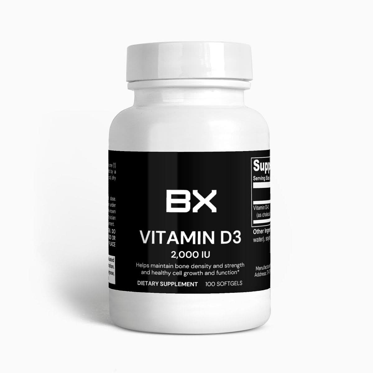 Vitamin D3 2,000 IU - BoostRX