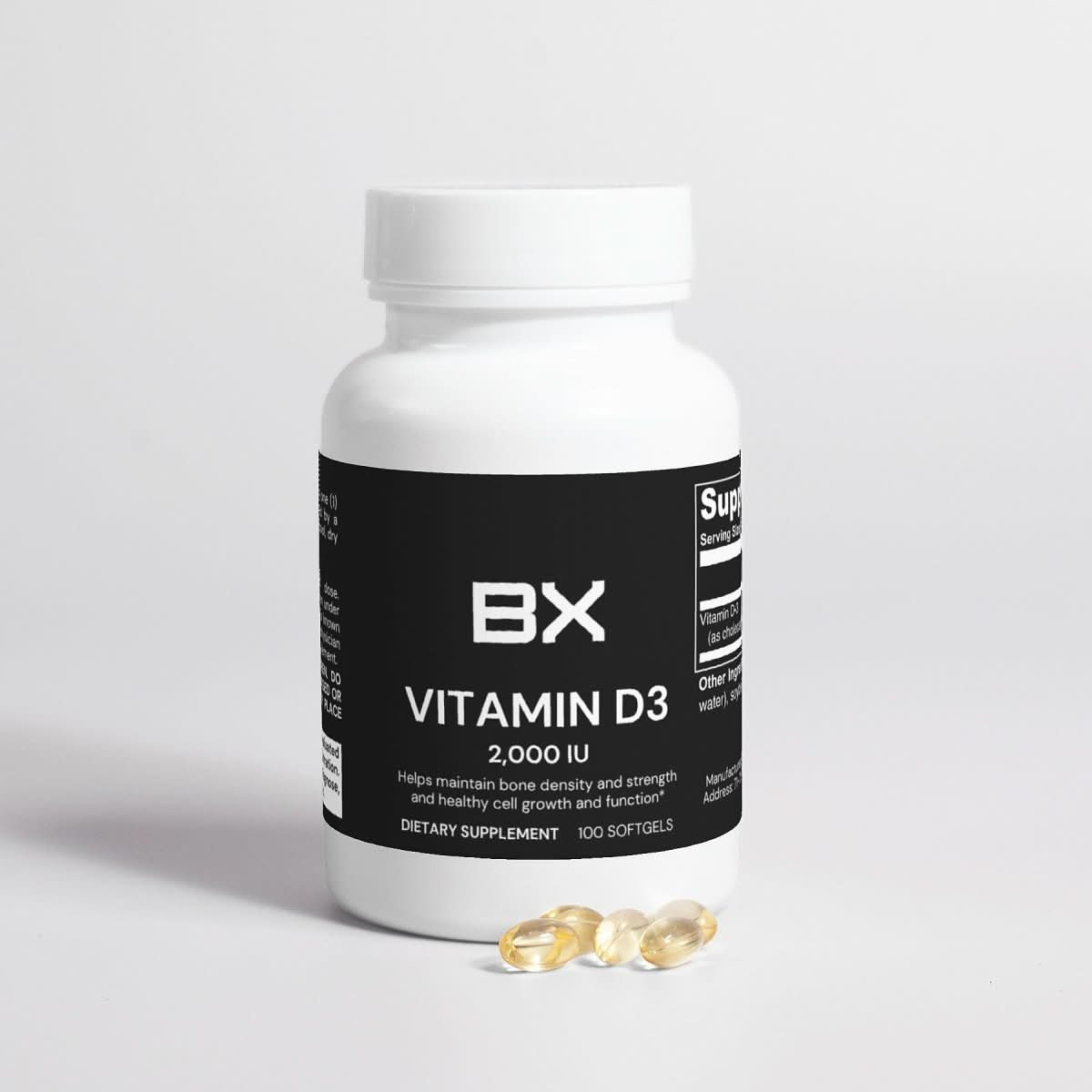 Vitamin D3 2,000 IU - BoostRX